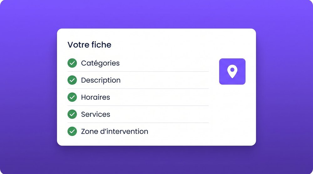Fiche Google Business optimisée